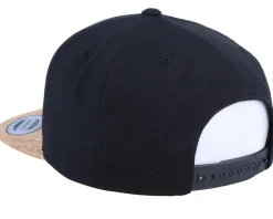 Around The World Cork Black Snapback - Bacpakr