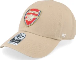 Arsenal 47 Clean Up Cap Khaki Dad Cap - 47 Brand