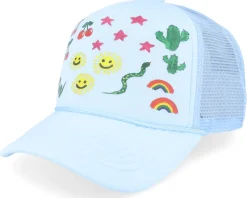 Art Doodles Blue Trucker - Mitchell & Ness