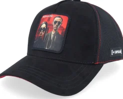 Art Goth In America Black A-Frame Trucker - Capslab
