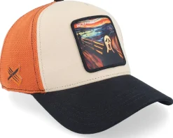 Art Inception Orange/Beige/Black A-Frame Adjustable - Capslab