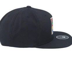 Art Logo Black Snapback - Bearded Man