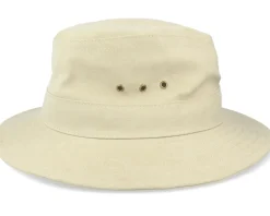 Assen Washed Cotton Beige Hat - MJM Hats