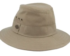 Assen Washed Cotton Olive Traveller - MJM Hats