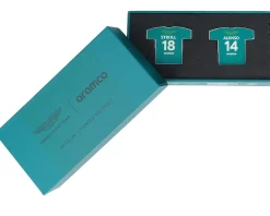 Aston Martin F1 24 Driver Number Pin 2pck Metal Enamel Pin - Formula One