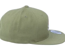 Astro Squid Olive Snapback - Iconic