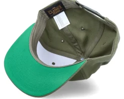Astro Squid Olive Snapback - Iconic