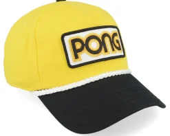 Atari Pong Roscoe Gold/Black A-Frame Adjustable - American Needle