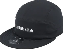 Athletic Club Smooth Black 5-panel - Kumo