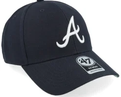 Atlanta Braves Mvp Navy/White Adjustable - 47 Brand