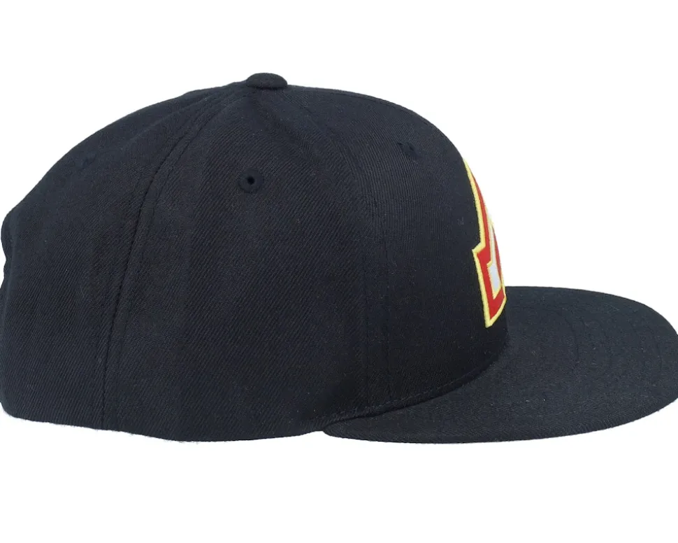 Atlanta Flames NHL Archive 400 Black Snapback - American Needle