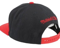 Atlanta Hawks 8 Bit Xl Black/Red Snapback - Mitchell & Ness