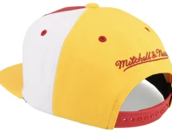 Atlanta Hawks Billboard 2 Hwc Red/Yellow Snapback - Mitchell & Ness