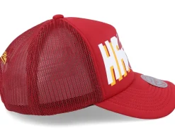 Atlanta Hawks Billboard Hwc Red Trucker - Mitchell & Ness