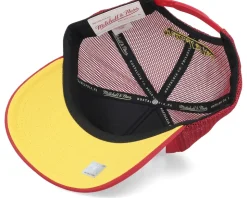 Atlanta Hawks Billboard Hwc Red Trucker - Mitchell & Ness