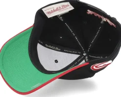 Atlanta Hawks Highlight Real Wilkins Black/Red Adjustable - Mitchell & Ness