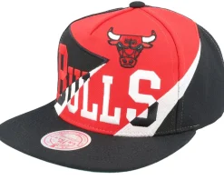 Atlanta Hawks Multiply Red Snapback - Mitchell & Ness