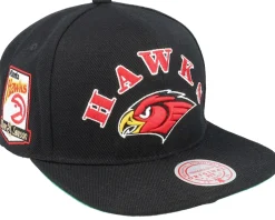Atlanta Hawks My Squad Black Snapback - Mitchell & Ness