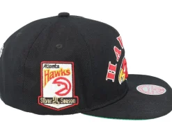 Atlanta Hawks My Squad Black Snapback - Mitchell & Ness