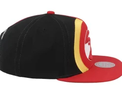 Atlanta Hawks Retroline Red/Black Snapback - Mitchell & Ness