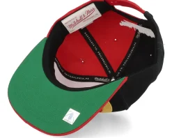 Atlanta Hawks Retroline Red/Black Snapback - Mitchell & Ness