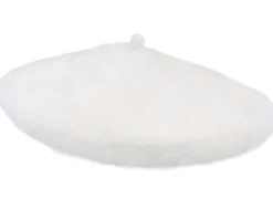 Audrey Ii Fuzzy Off White Beret - Brixton