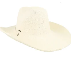 Austin Cowboy Hat Bone Straw Hat - Brixton