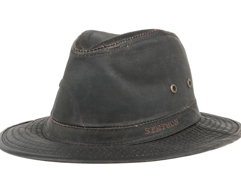 Ava Co/Pe Brown Fedora - Stetson