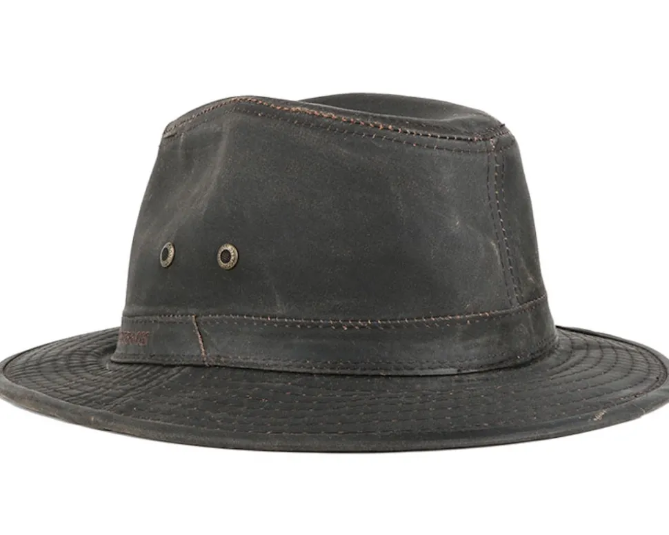Ava Co/Pe Brown Fedora - Stetson
