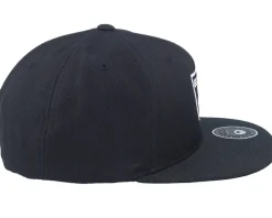 Axe Crest Black Snapback - Bearded Man
