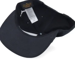 Axe Crest Black Snapback - Bearded Man