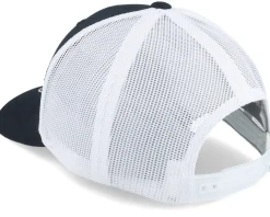 Axe Crest Black/White Trucker - Bearded Man