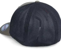 Axe Cross Logo Mesh Olive/Black Flexfit - Vikings