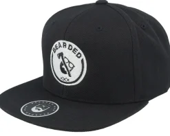 Axe Man Black Snapback - Bearded Man