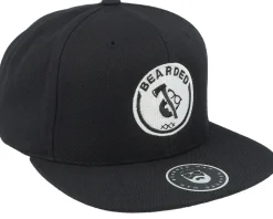Axe Man Black Snapback - Bearded Man