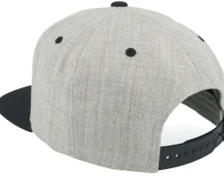 Axe Man Grey/Black Snapback - Bearded Man
