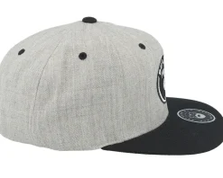 Axe Man Grey/Black Snapback - Bearded Man