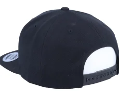 B Letter 3D Black Snapback - Iconic