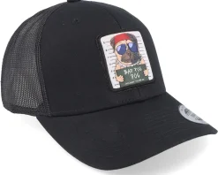 Bad Pug Dog Black Trucker - Iconic