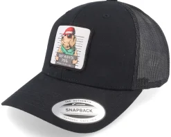 Bad Santa Dog Black Trucker - Iconic