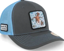 Badar Charcoal/Blue Trucker - Mamma Mu & Kråkan