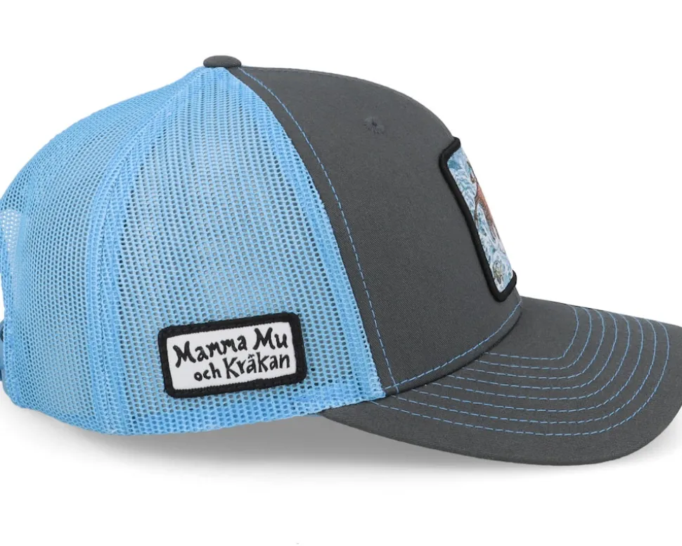 Badar Charcoal/Blue Trucker - Mamma Mu & Kråkan