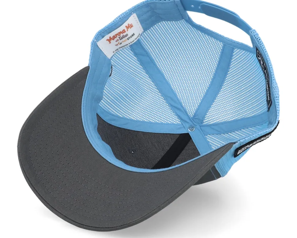 Badar Charcoal/Blue Trucker - Mamma Mu & Kråkan