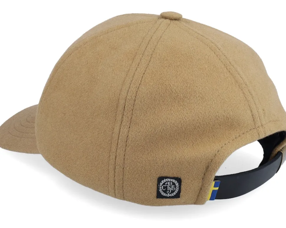Ballcap Cashmere & Wool Camel Dad Cap - CTH Ericson