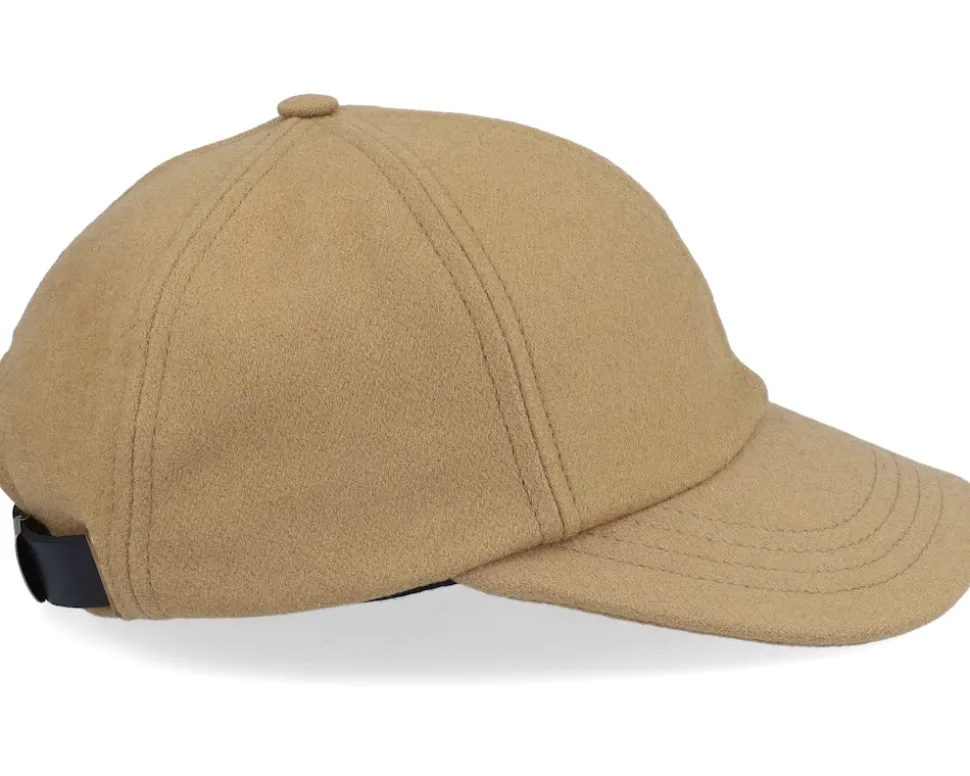 Ballcap Cashmere & Wool Camel Dad Cap - CTH Ericson