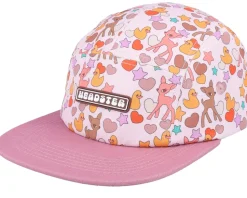 Bambi Pink Marshmallow 5-Panel - Headster