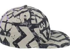 Baogi Printed Cap C Eleven Print Strapback - Picture