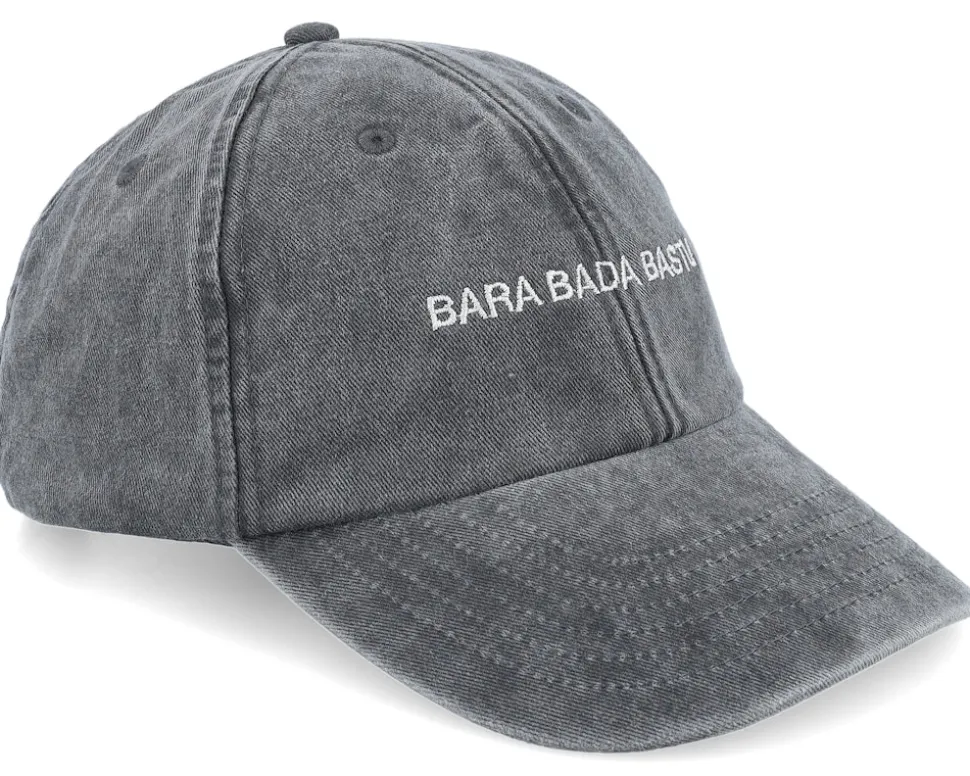 Bara Bada Bastu Vintage Washed Black Dad Cap - Scenes