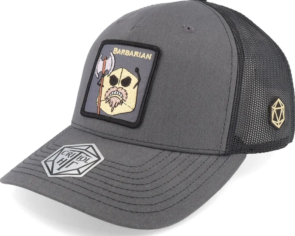 Barbarian Class 112fp Charcoal/Black Trucker - Critiql Hit