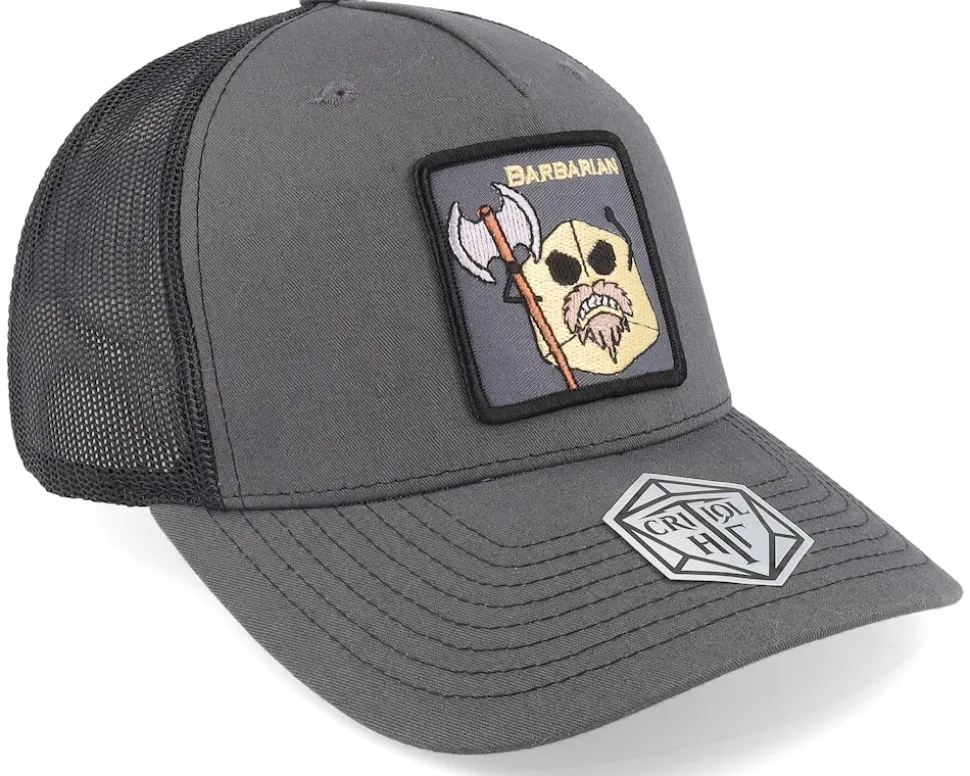 Barbarian Class 112fp Charcoal/Black Trucker - Critiql Hit